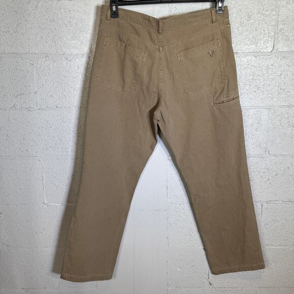 GUESS Men's Straight-Fit Cotton Car Impact Grey 36x32 $108 - Picture 3 of 9